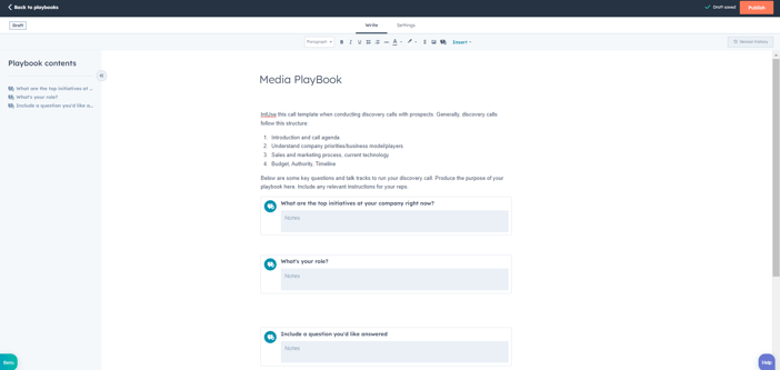 HubSpot-Create-Playbook