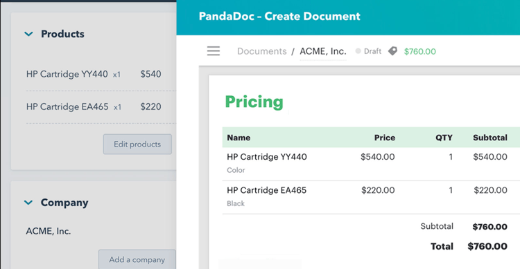 HubSpot-PandaDoc-Integration