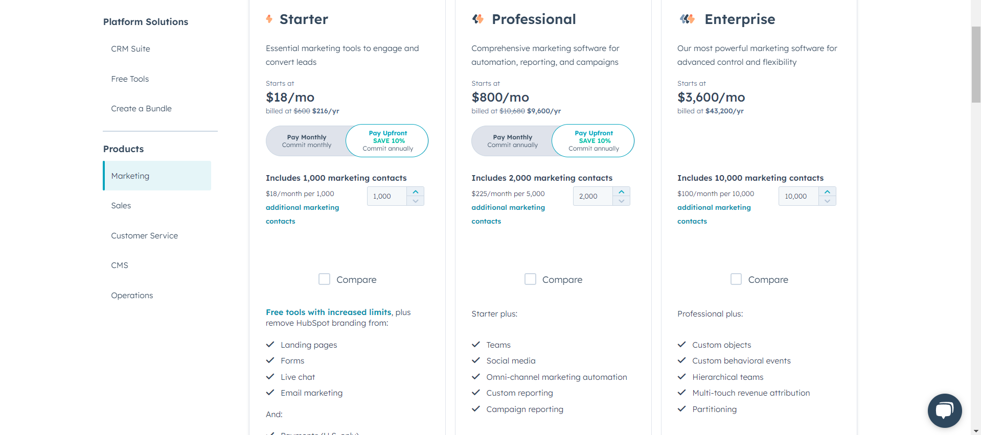 HubSpot-Pricing-Plans