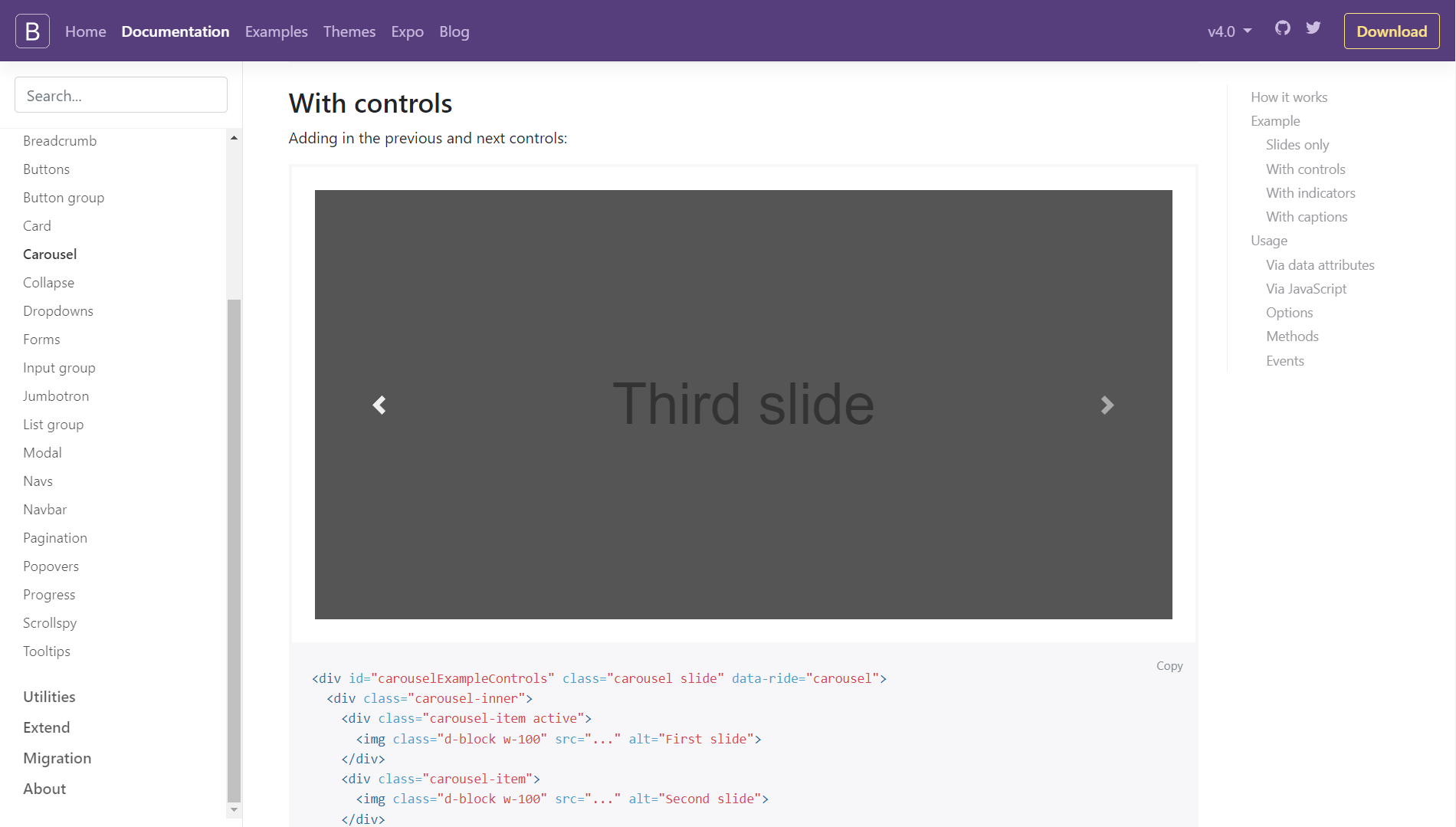 bootstrap-carousel-animation-tool