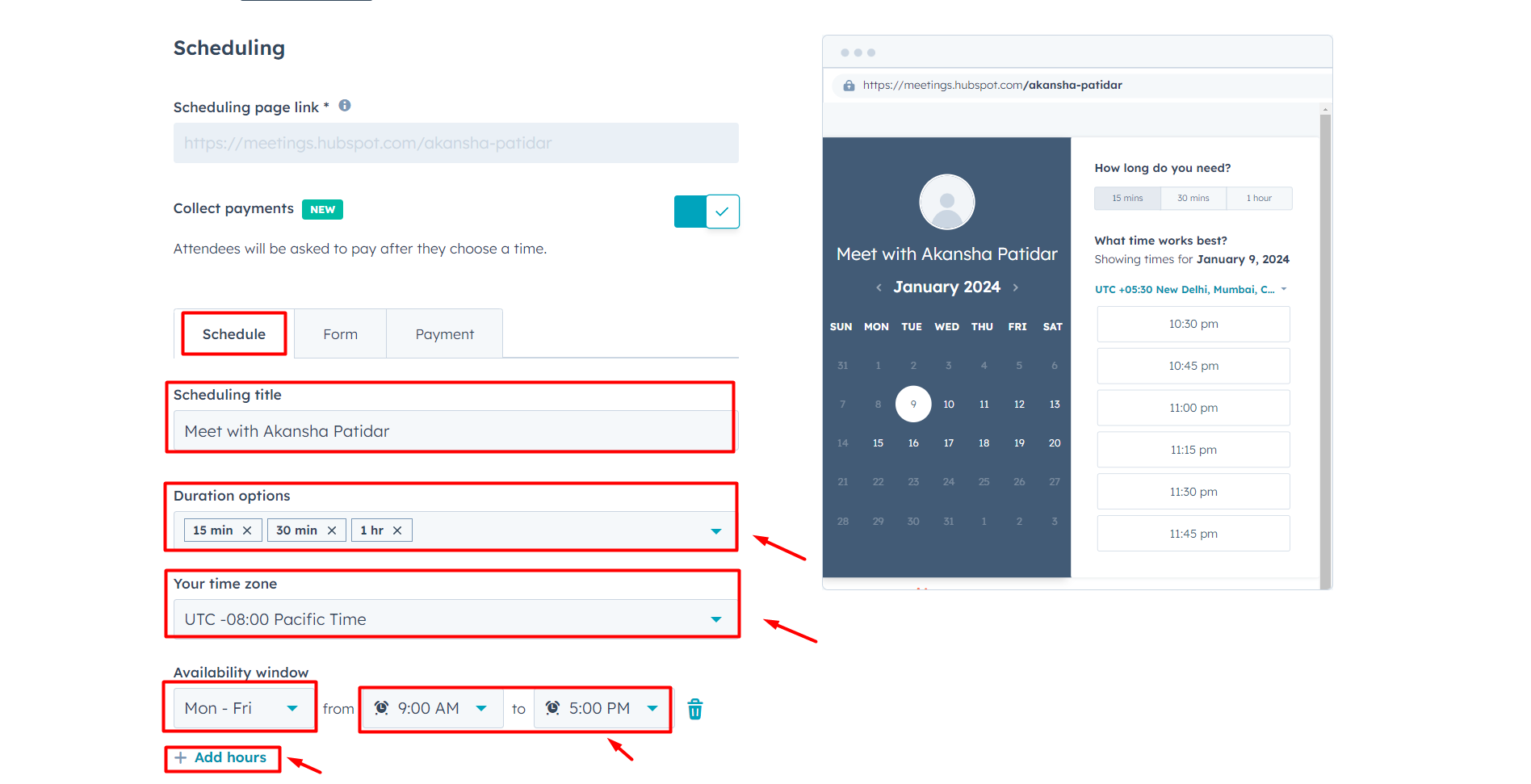 edit-schedule-tab-hubspot-meeting-scheduler