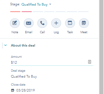 HubSpot CRM  Communicate with Your Deal 