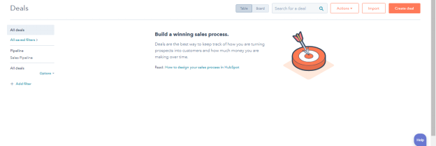 HubSpot CRM  Create Deal