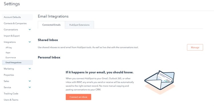 hubspot-sales-email-integration